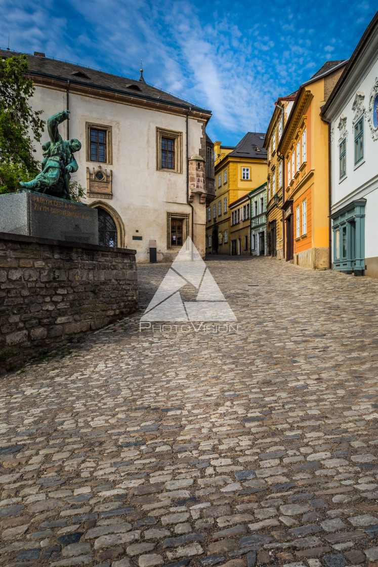 "Picturesque historic town of Kutna Hora" stock image