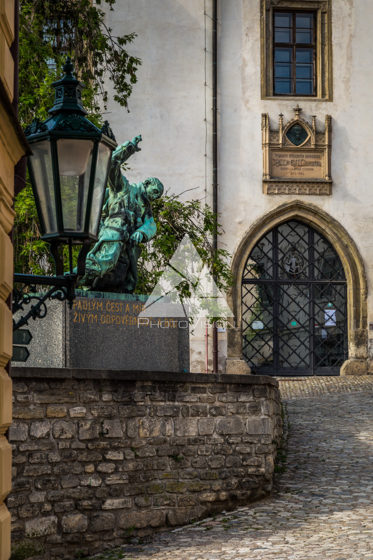 "Picturesque historic town of Kutna Hora" stock image