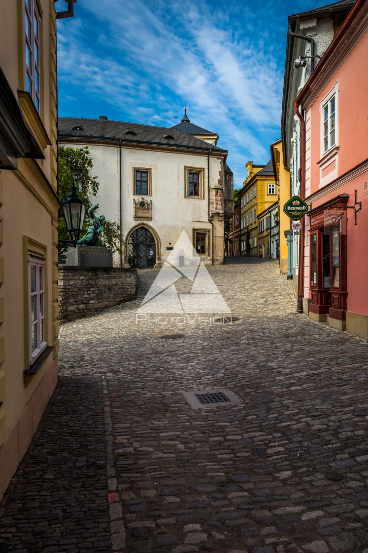 "Picturesque historic town of Kutna Hora" stock image