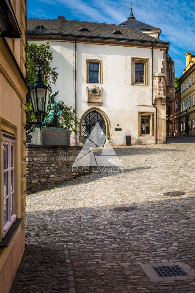 "Picturesque historic town of Kutna Hora" stock image