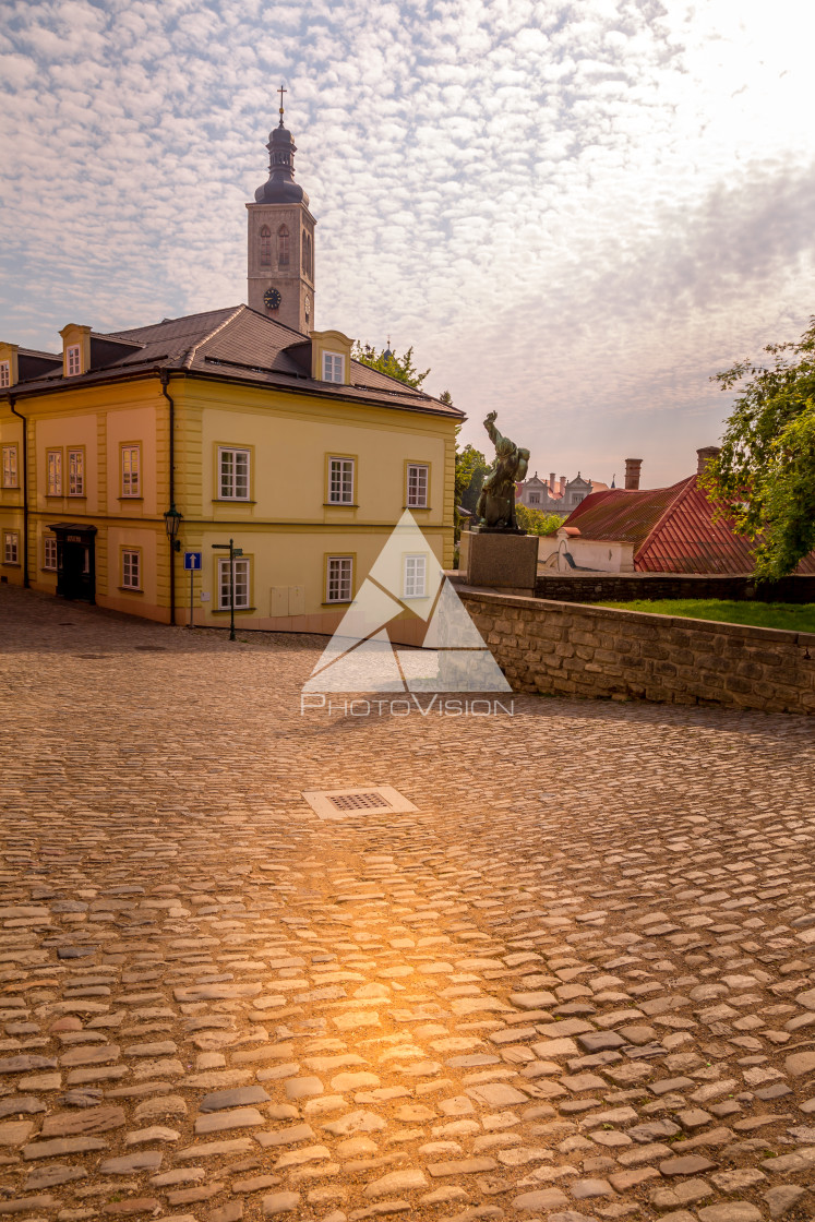 "Picturesque historic town of Kutna Hora" stock image