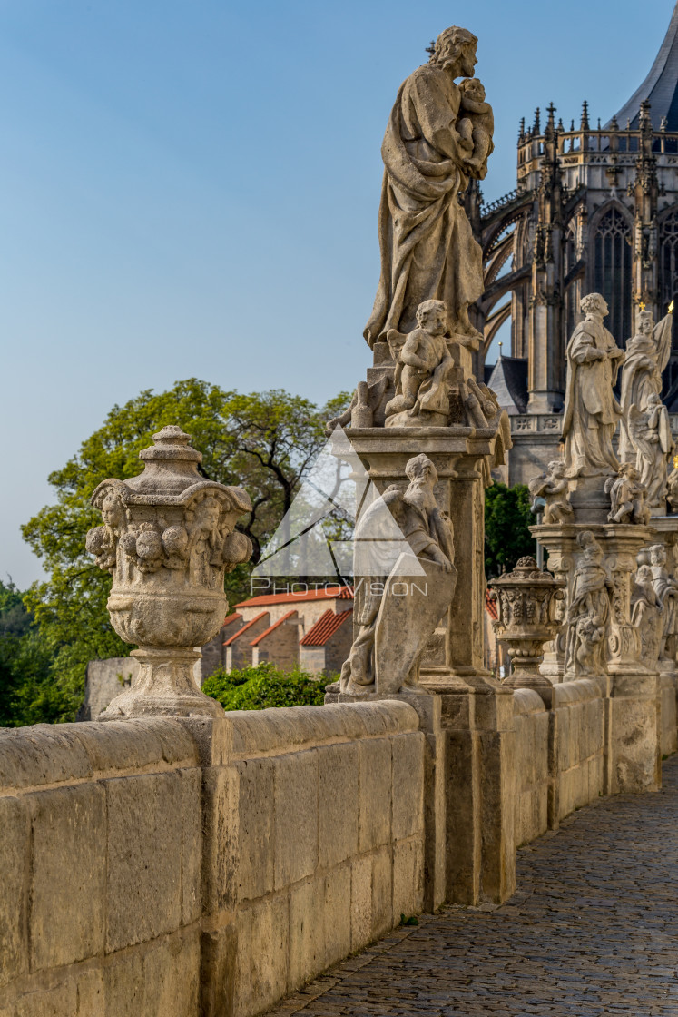 "Jesuit College in Kutna Hora" stock image