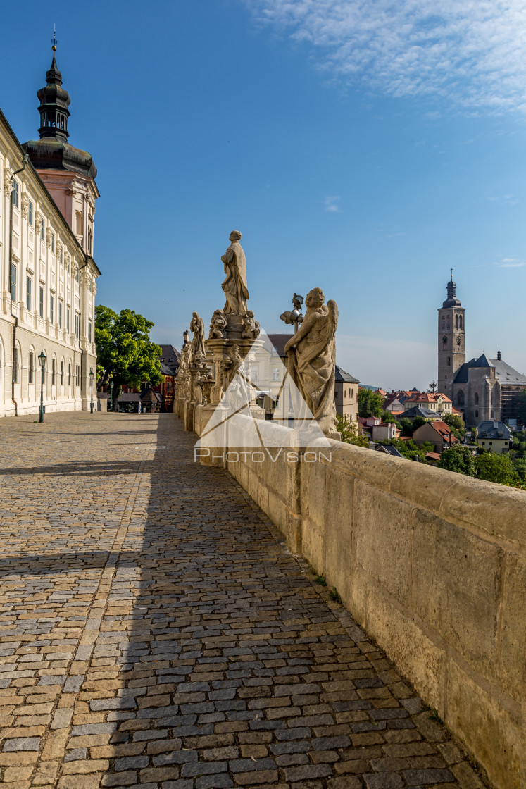 "Jesuit College in Kutna Hora" stock image