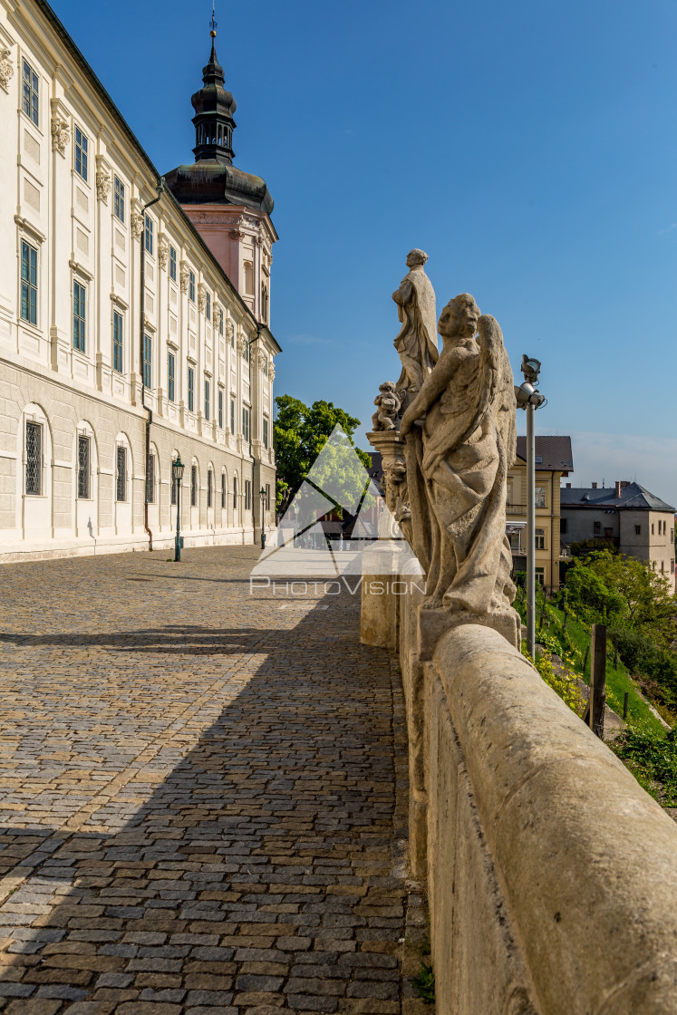 "Jesuit College in Kutna Hora" stock image