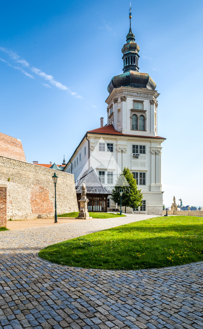 "Picturesque historic city" stock image