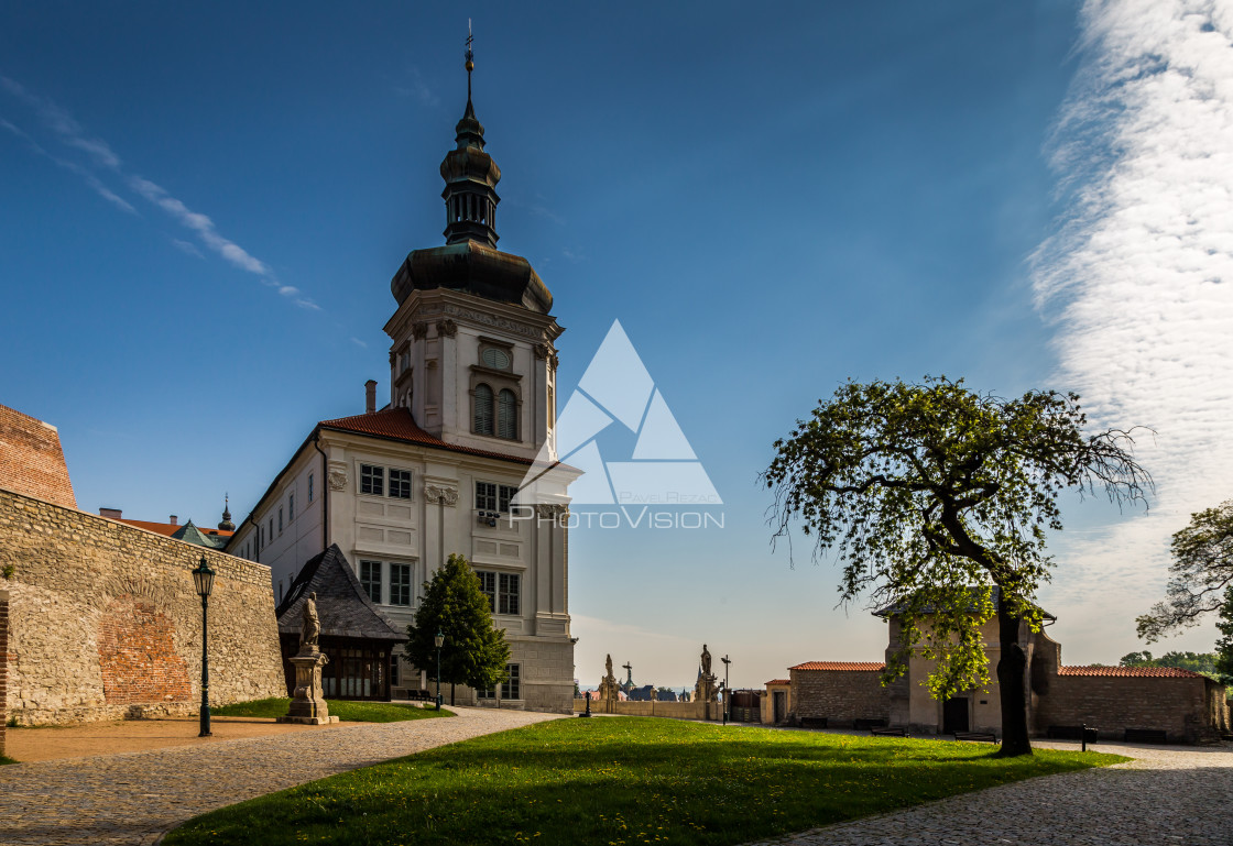 "Picturesque historic city" stock image