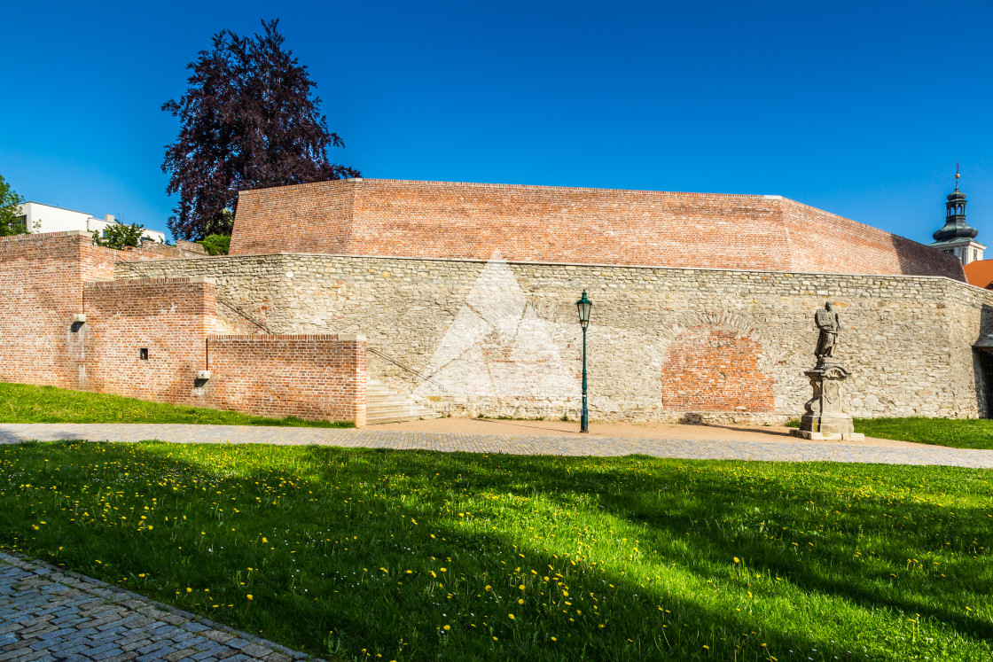 "City walls" stock image