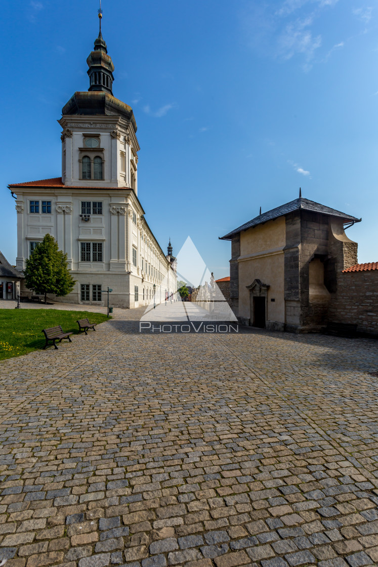 "Picturesque historic city" stock image