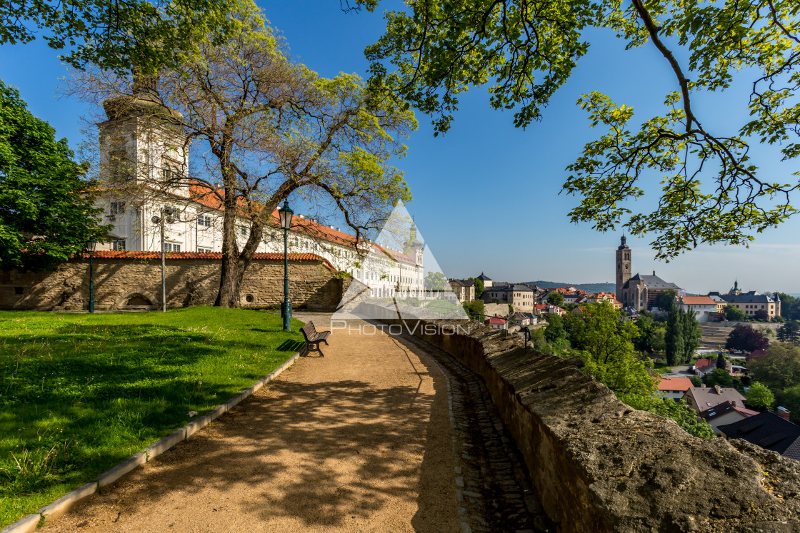 "Picturesque historic city" stock image