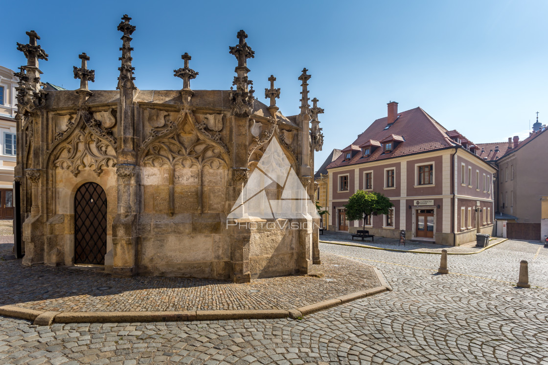 "Picturesque historic city" stock image