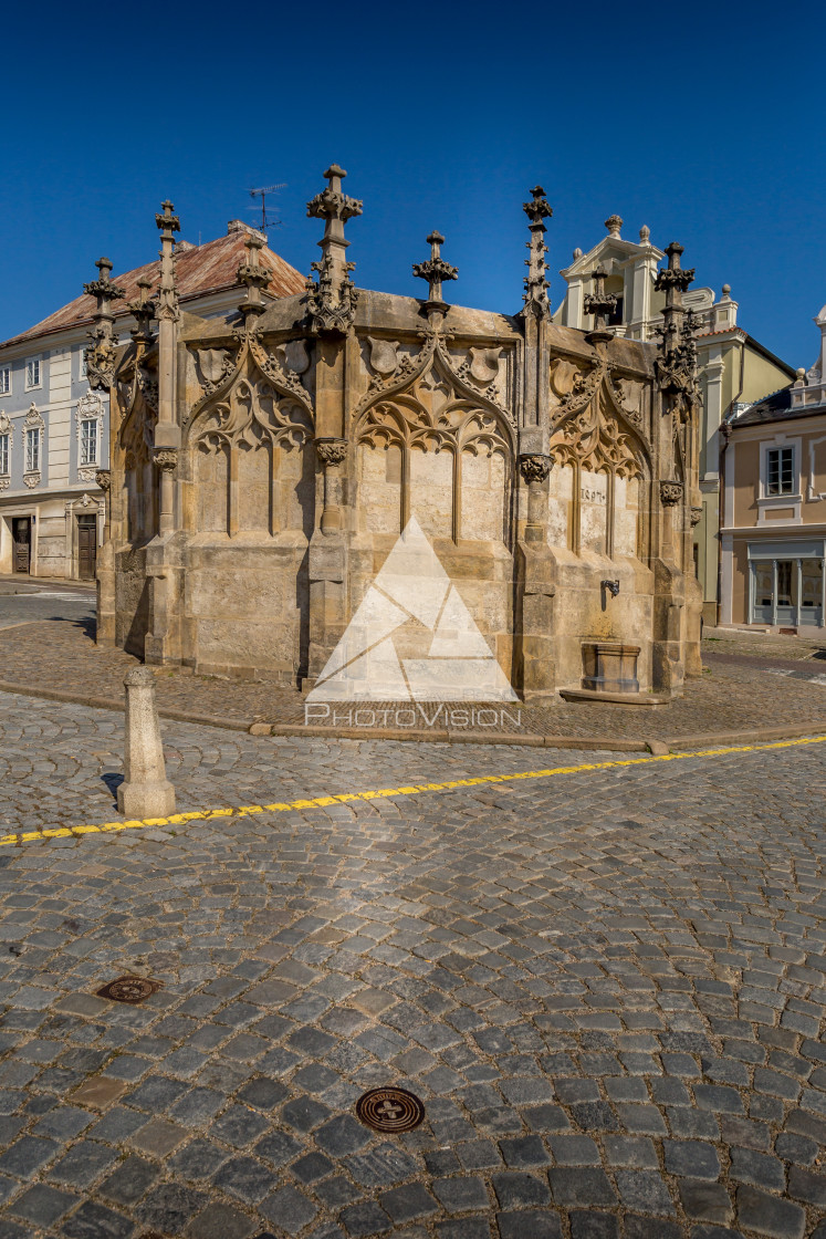 "Picturesque historic city" stock image