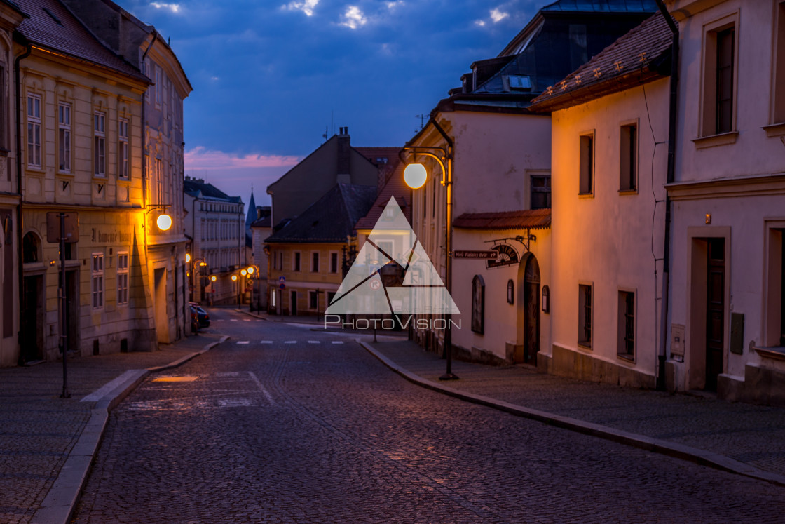 "Picturesque historic city" stock image