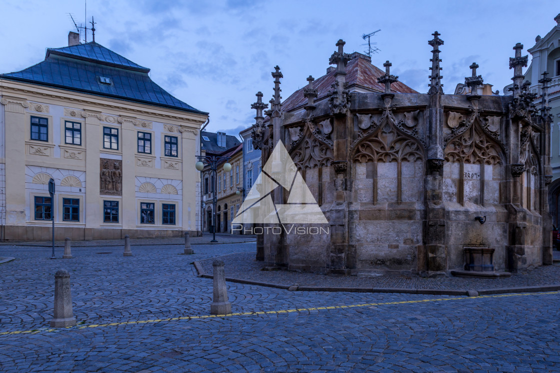 "Picturesque historic city" stock image