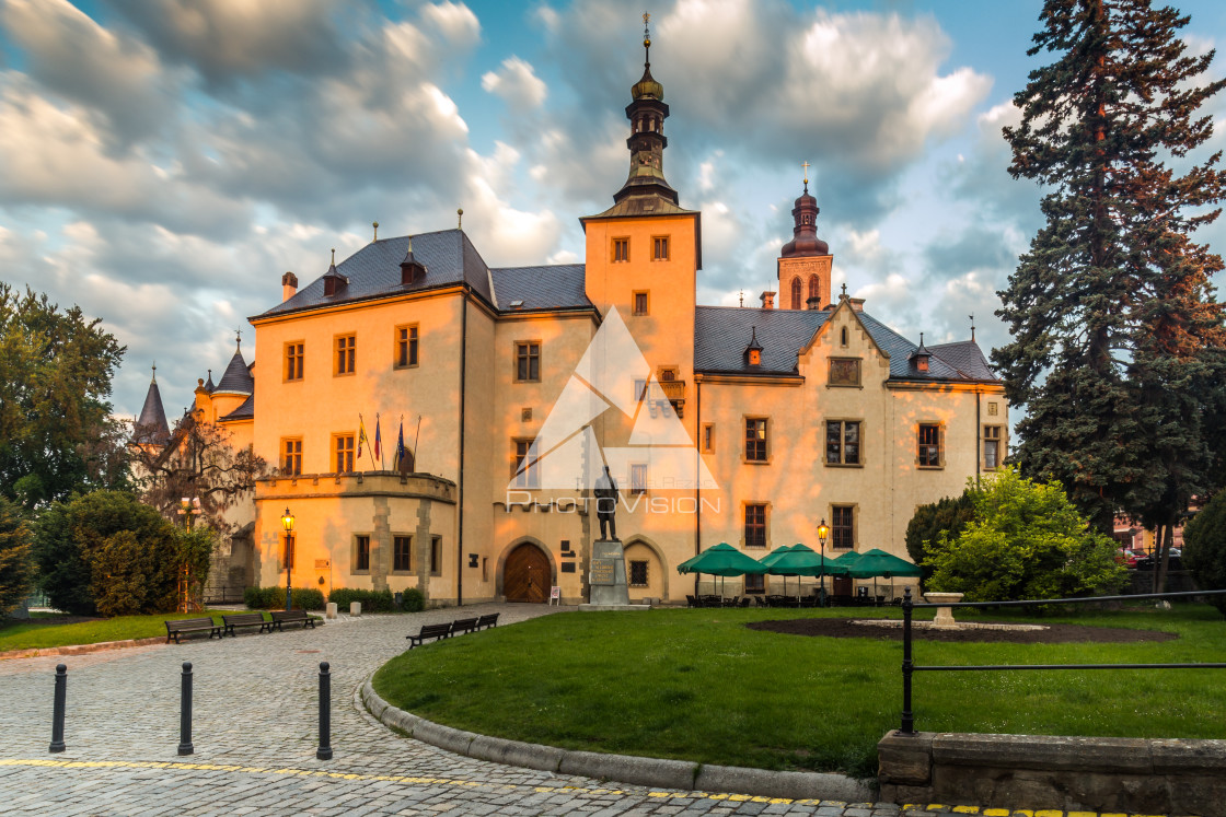 "The picturesque historic town of Kutna Hora" stock image