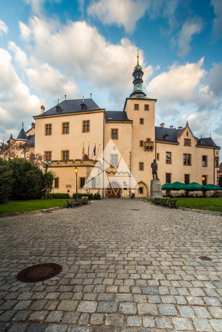 "The picturesque historic town of Kutna Hora" stock image