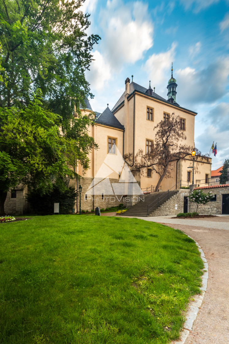 "The picturesque historic town of Kutna Hora" stock image