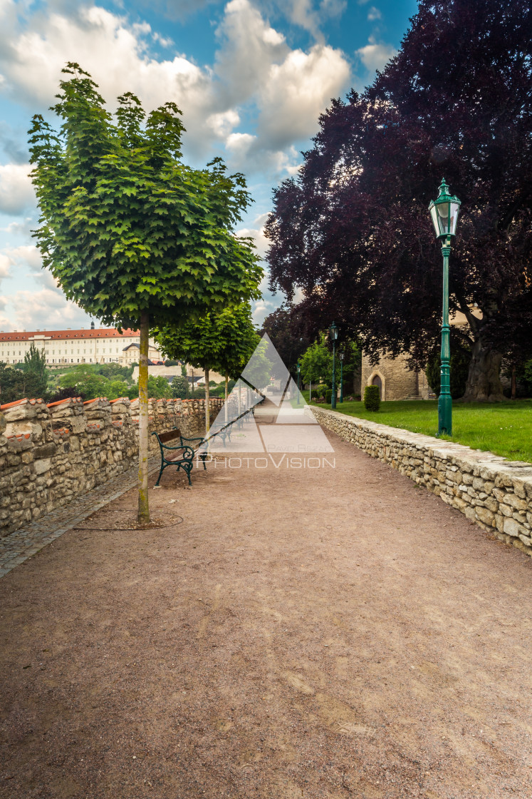 "The picturesque historic town of Kutna Hora" stock image