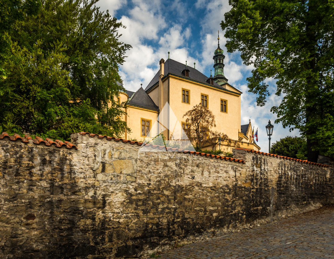 "Picturesque historic town of Kutna Hora" stock image