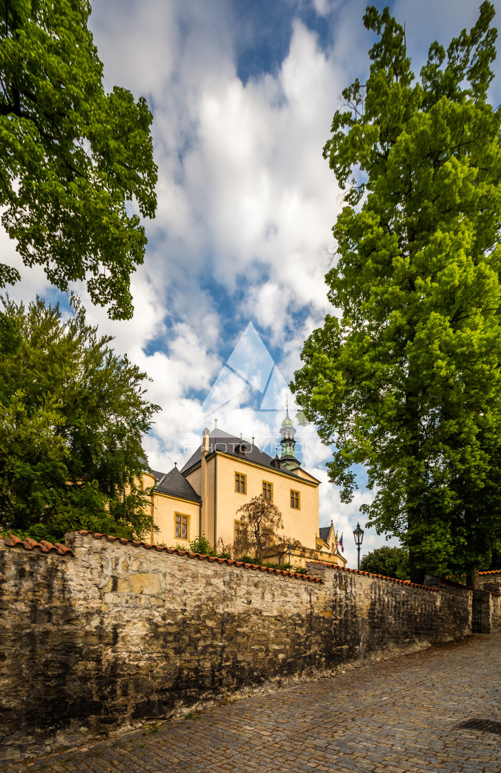 "Picturesque historic town of Kutna Hora" stock image