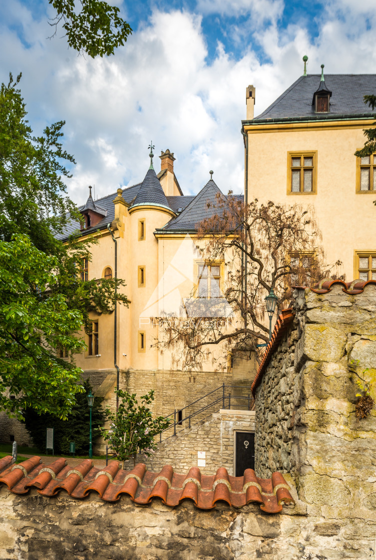 "Picturesque historic town of Kutna Hora" stock image