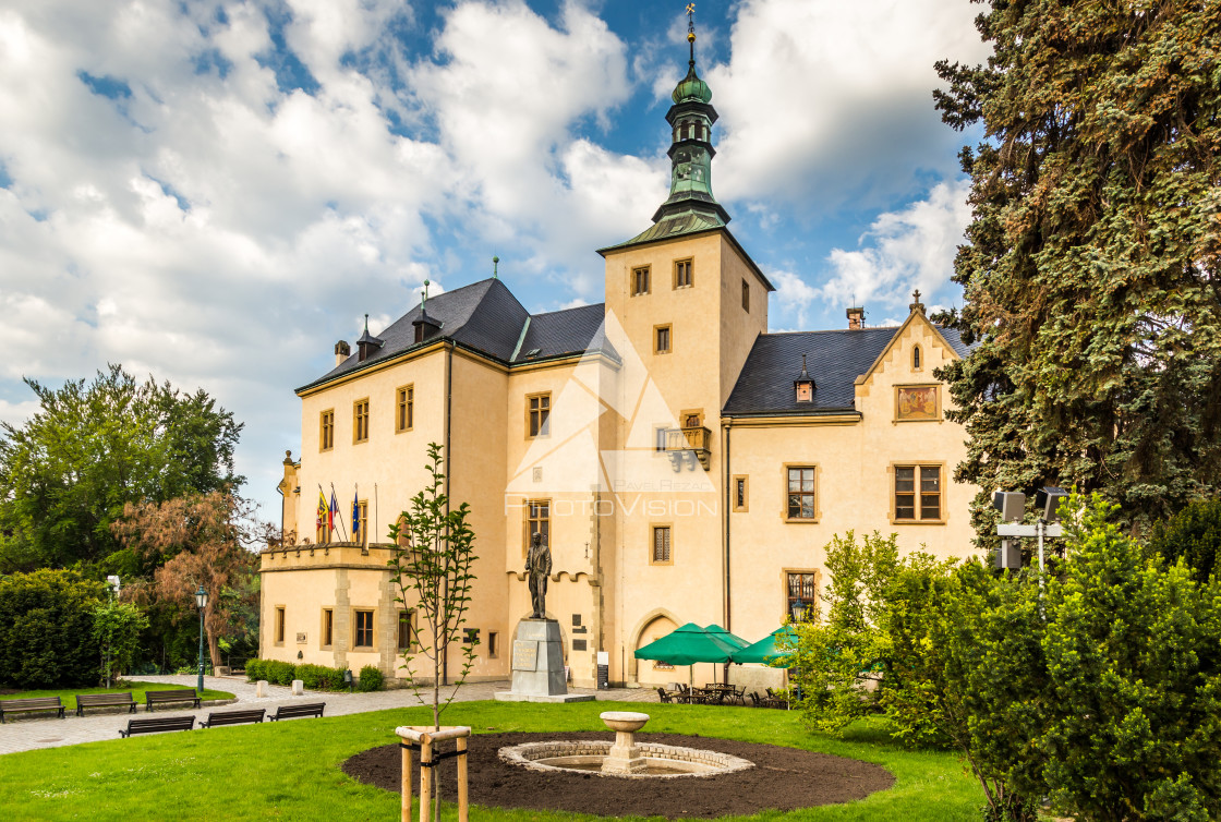 "Picturesque historic town of Kutna Hora" stock image