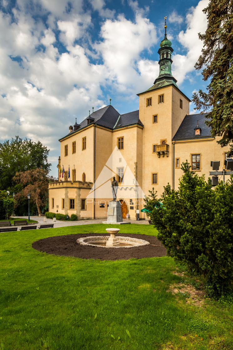 "Picturesque historic town of Kutna Hora" stock image