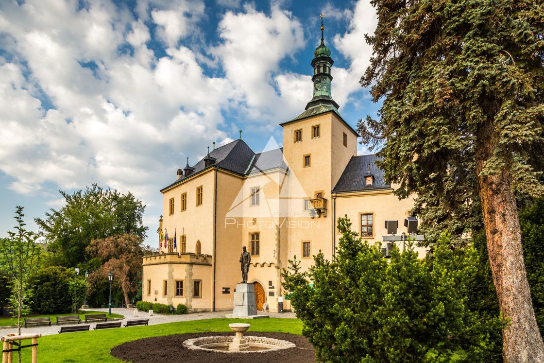 "Picturesque historic town of Kutna Hora" stock image