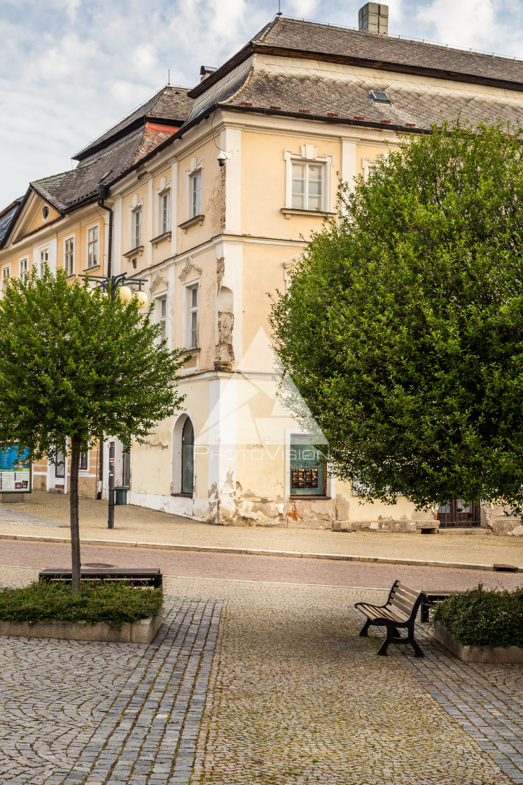 "Picturesque historic town of Kutna Hora" stock image