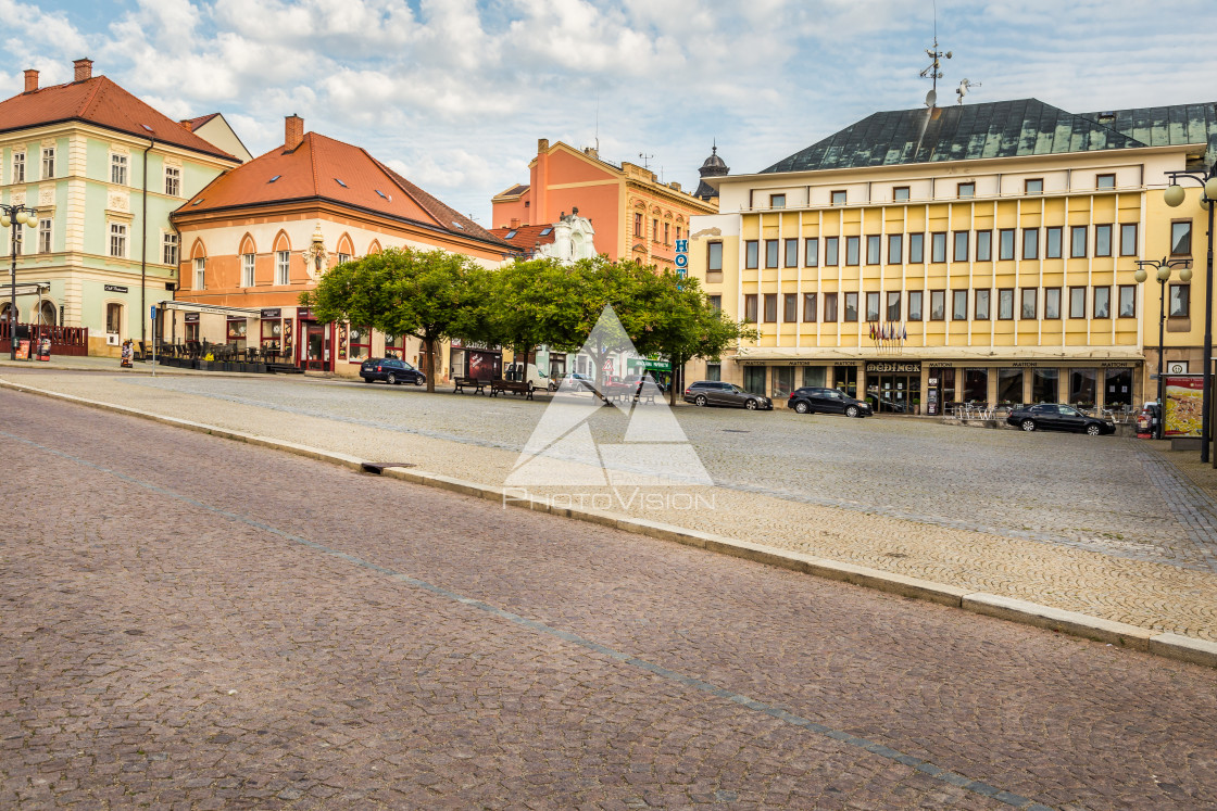 "Picturesque historic town of Kutna Hora" stock image