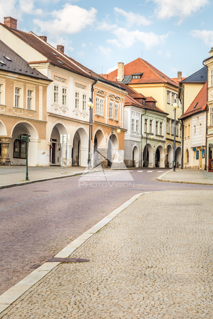 "Picturesque historic town of Kutna Hora" stock image