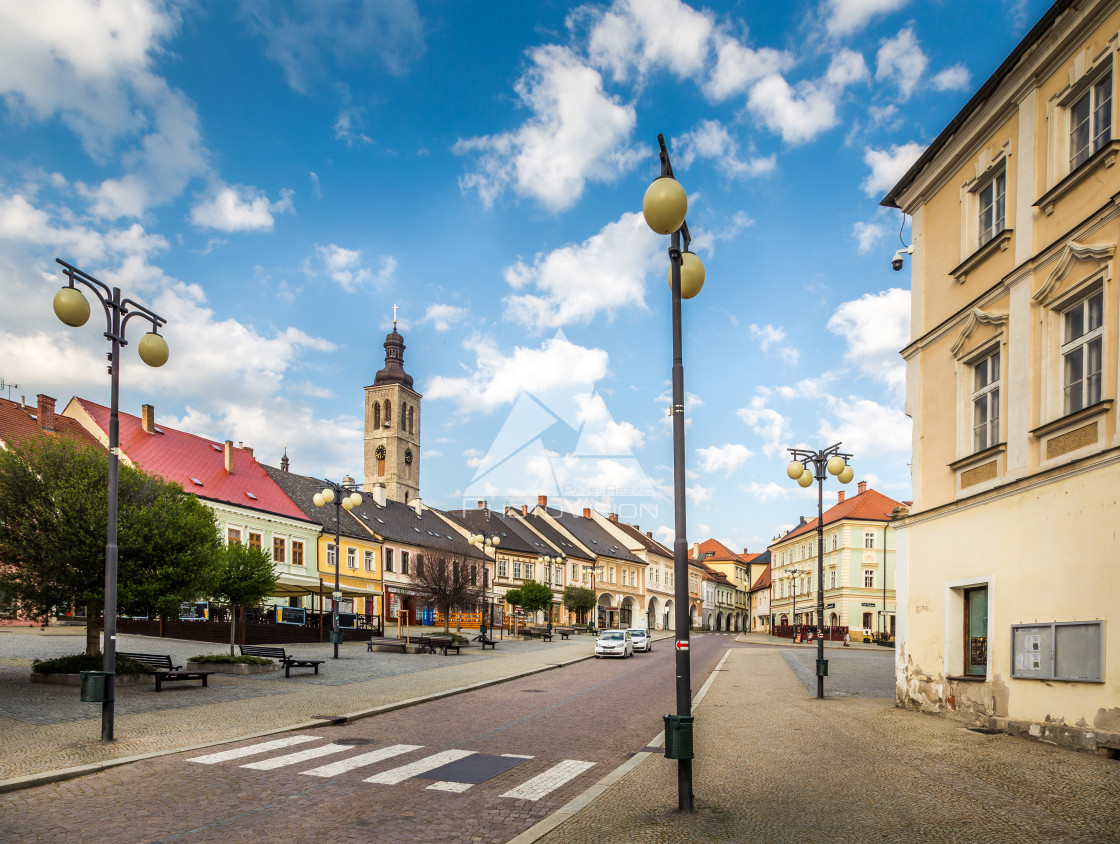 "Picturesque historic town of Kutna Hora" stock image