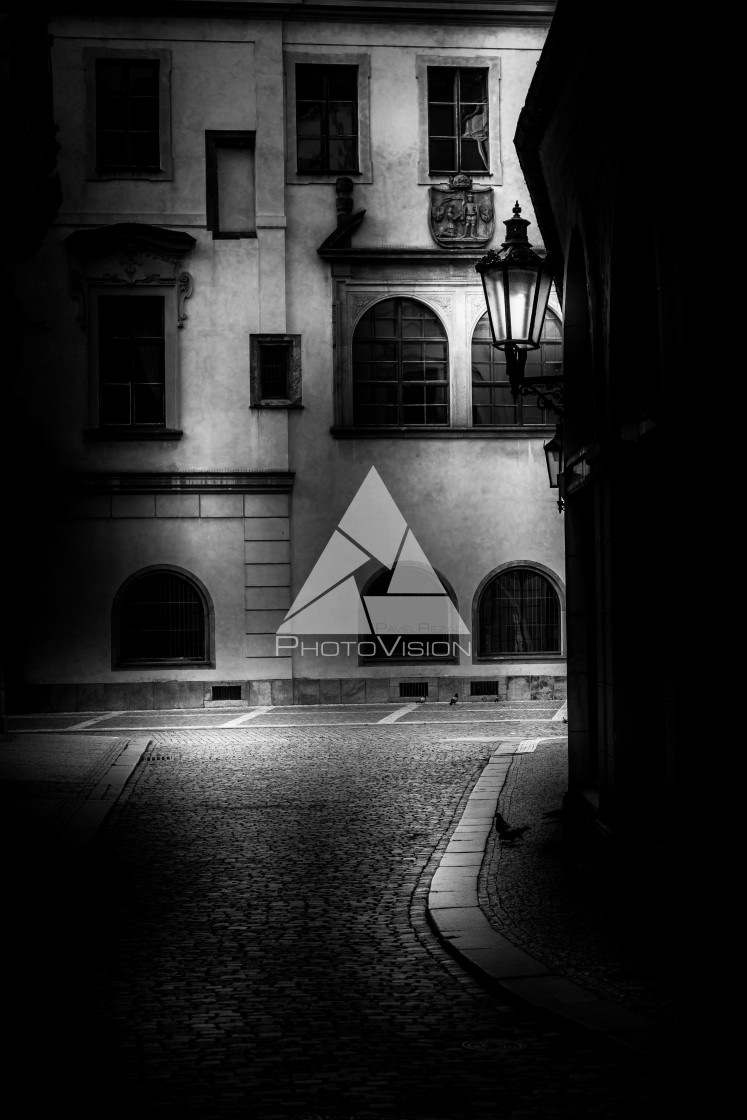 "A corner of Prague" stock image