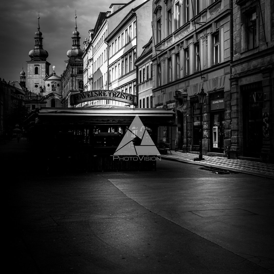 "A corner of Prague" stock image