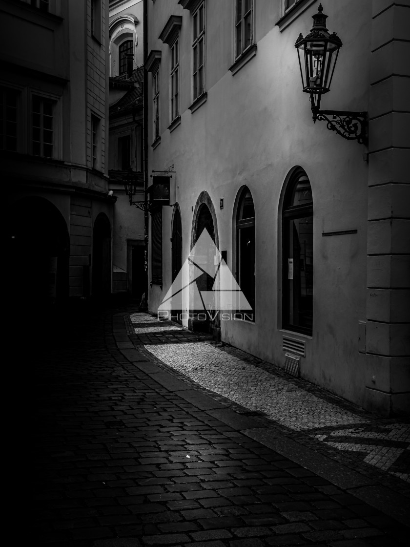 "A corner of Prague" stock image