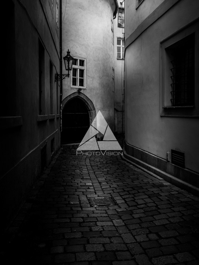 "A corner of Prague" stock image