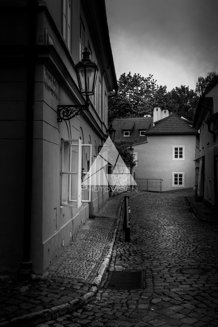 "A corner of Prague" stock image