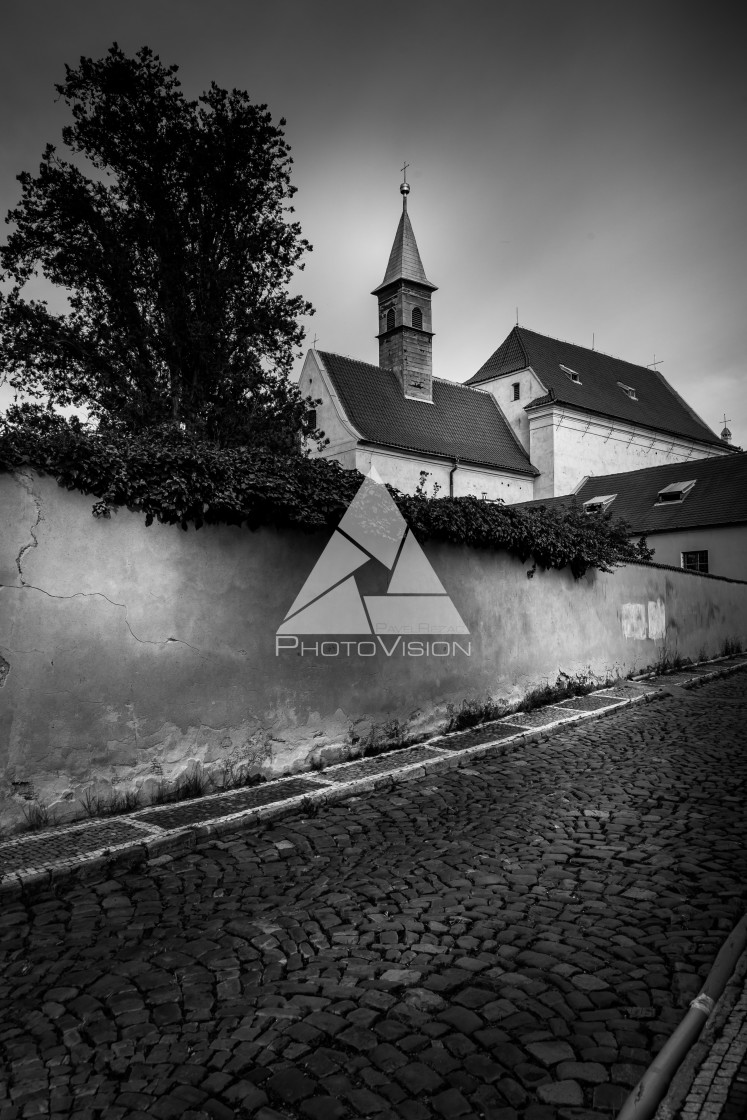 "A corner of Prague" stock image