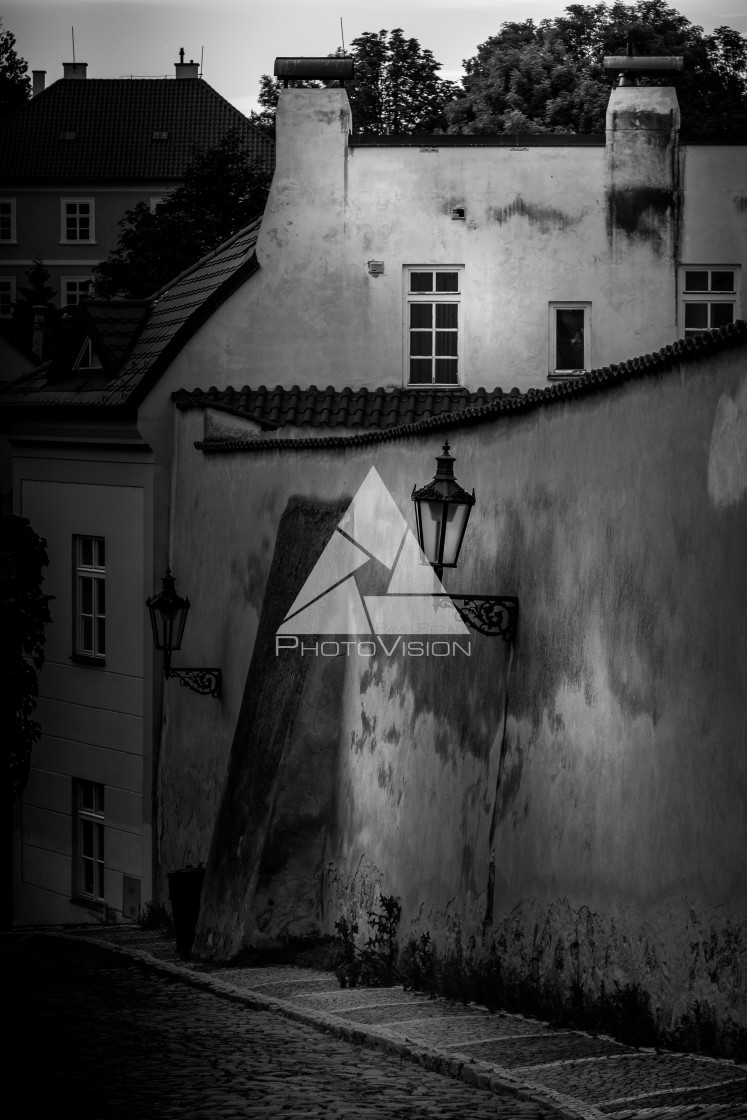 "A corner of Prague" stock image