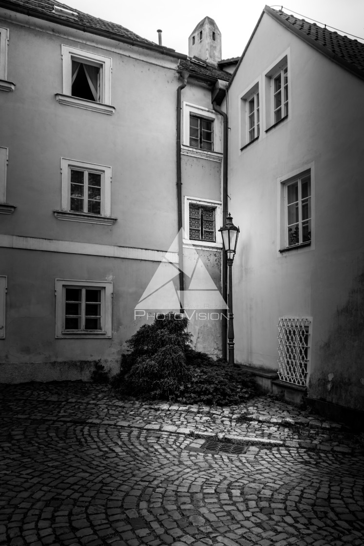 "A corner of Prague" stock image