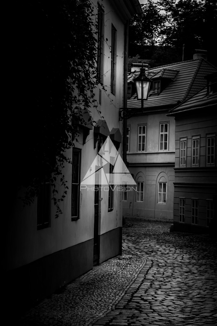 "A corner of Prague" stock image