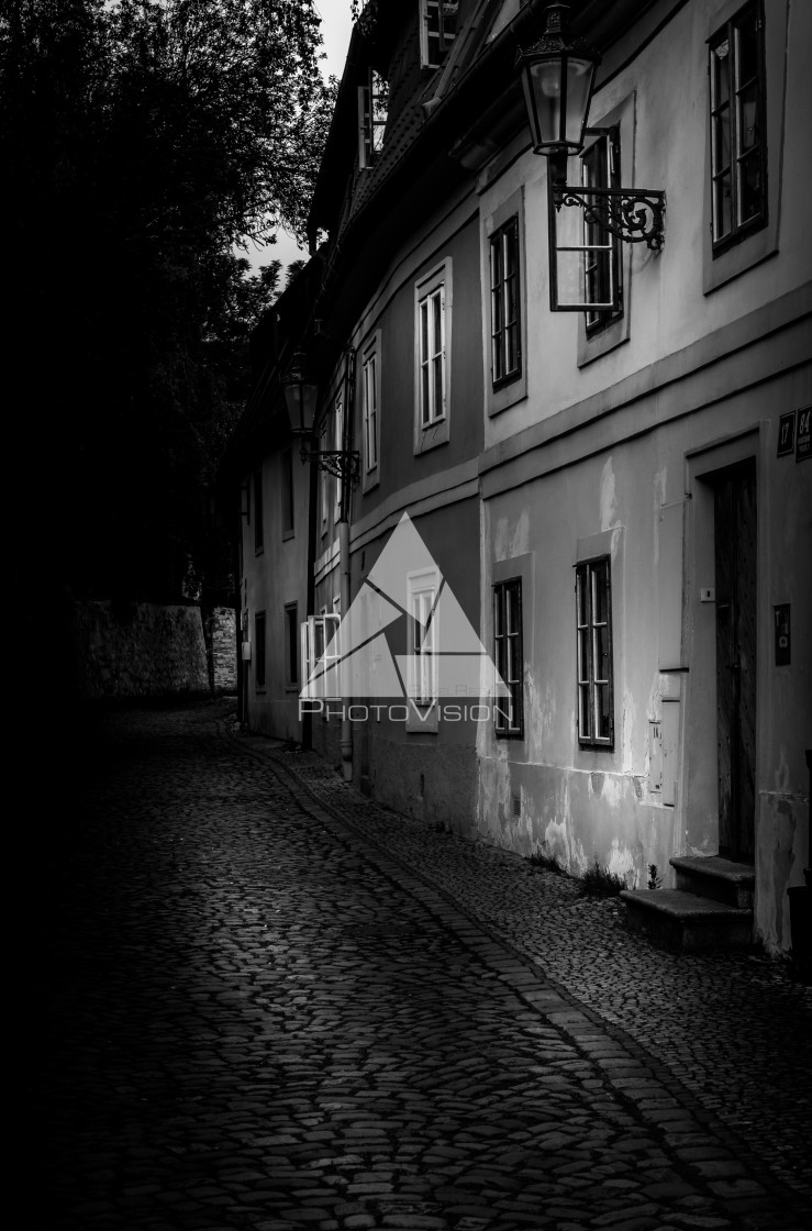 "A corner of Prague" stock image