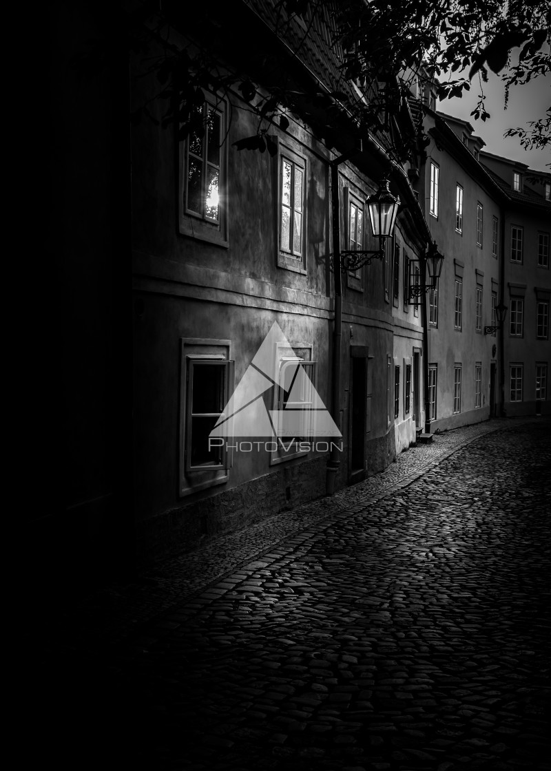 "A corner of Prague" stock image