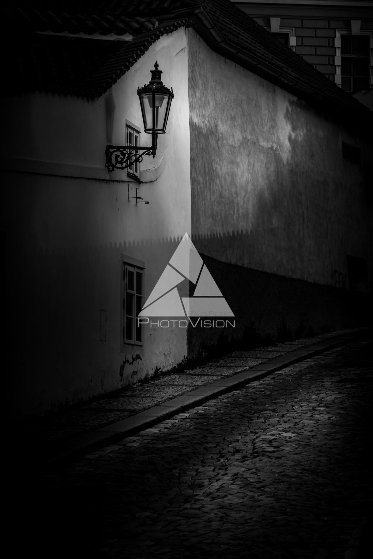 "A corner of Prague" stock image