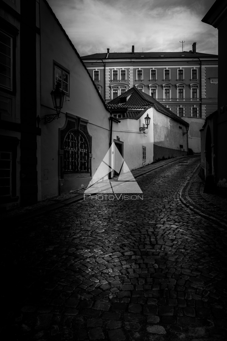 "A corner of Prague" stock image