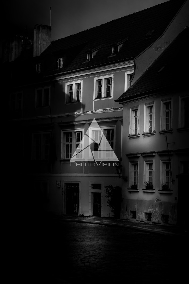 "A corner of Prague" stock image