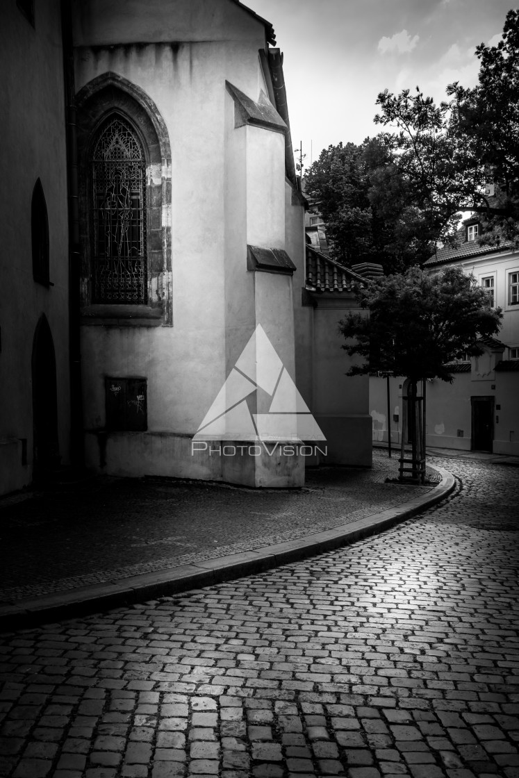 "A corner of Prague" stock image