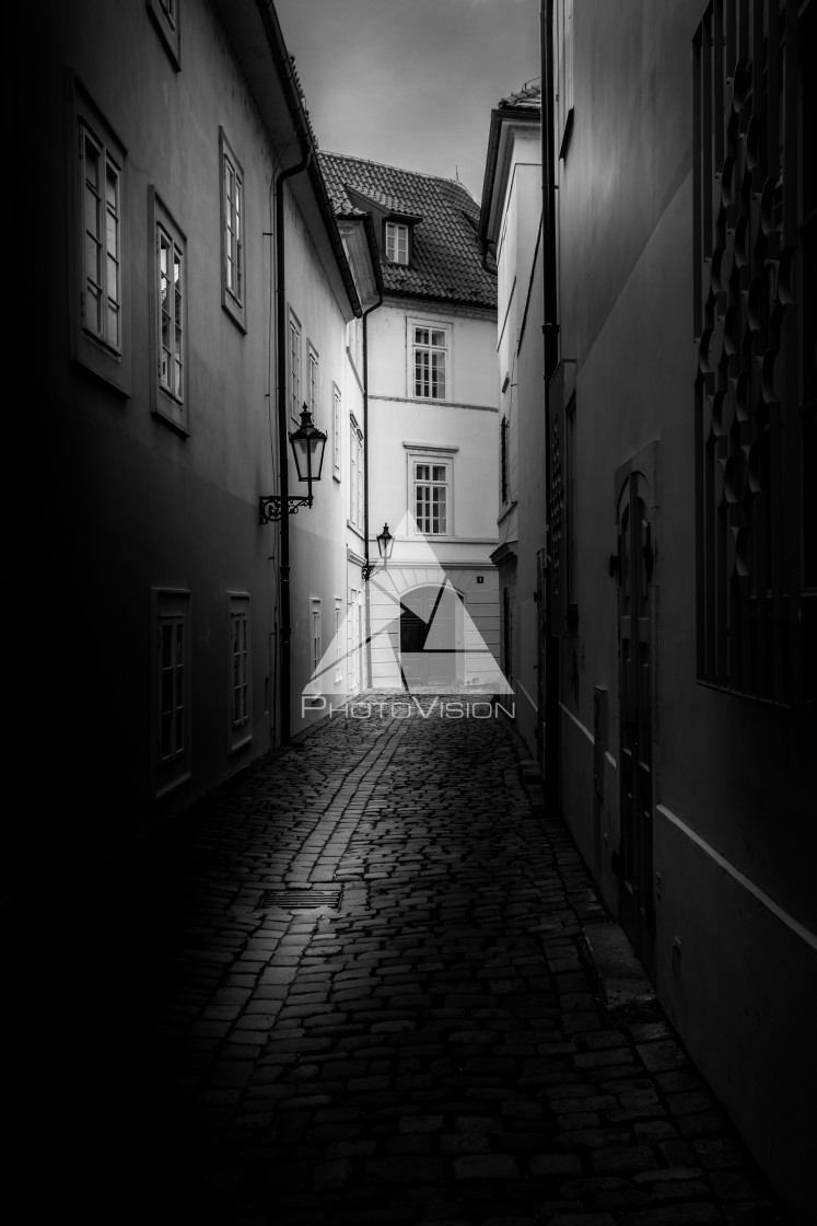 "A corner of Prague" stock image