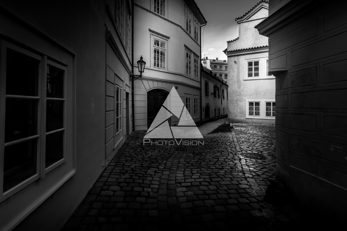 "A corner of Prague" stock image