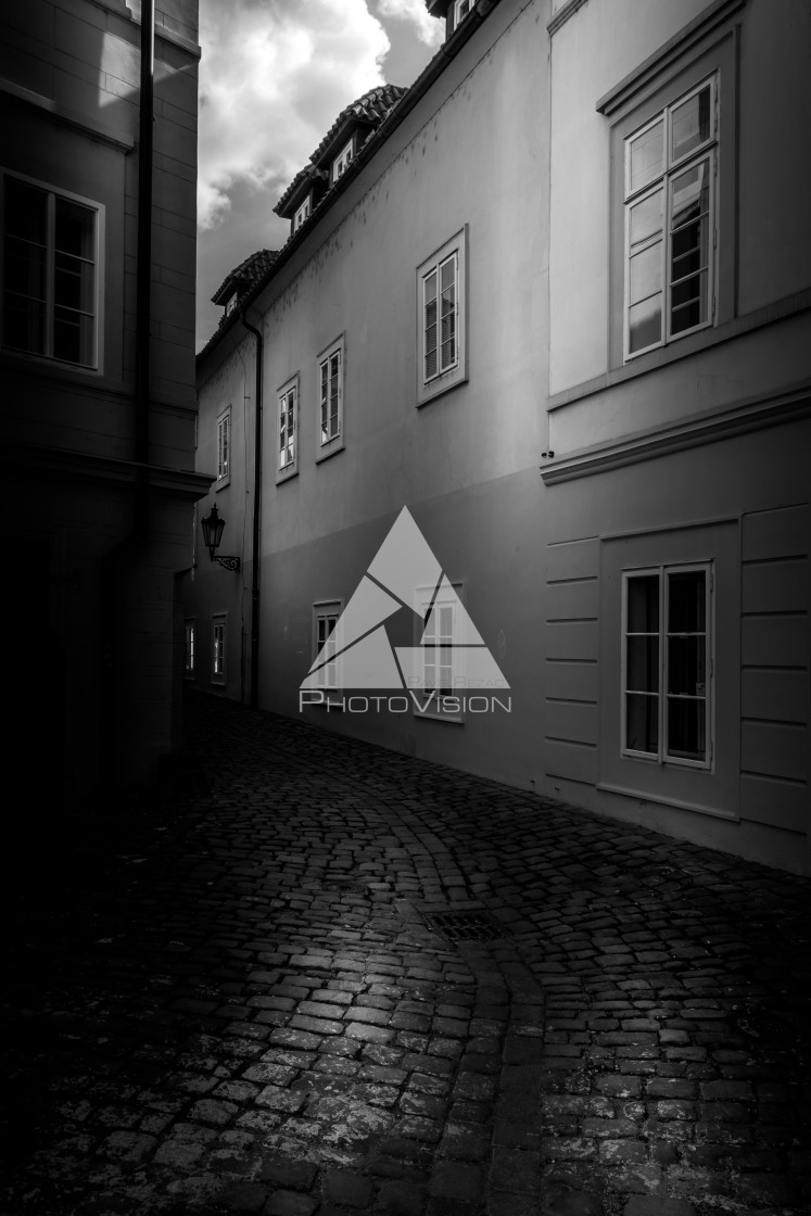 "A corner of Prague" stock image