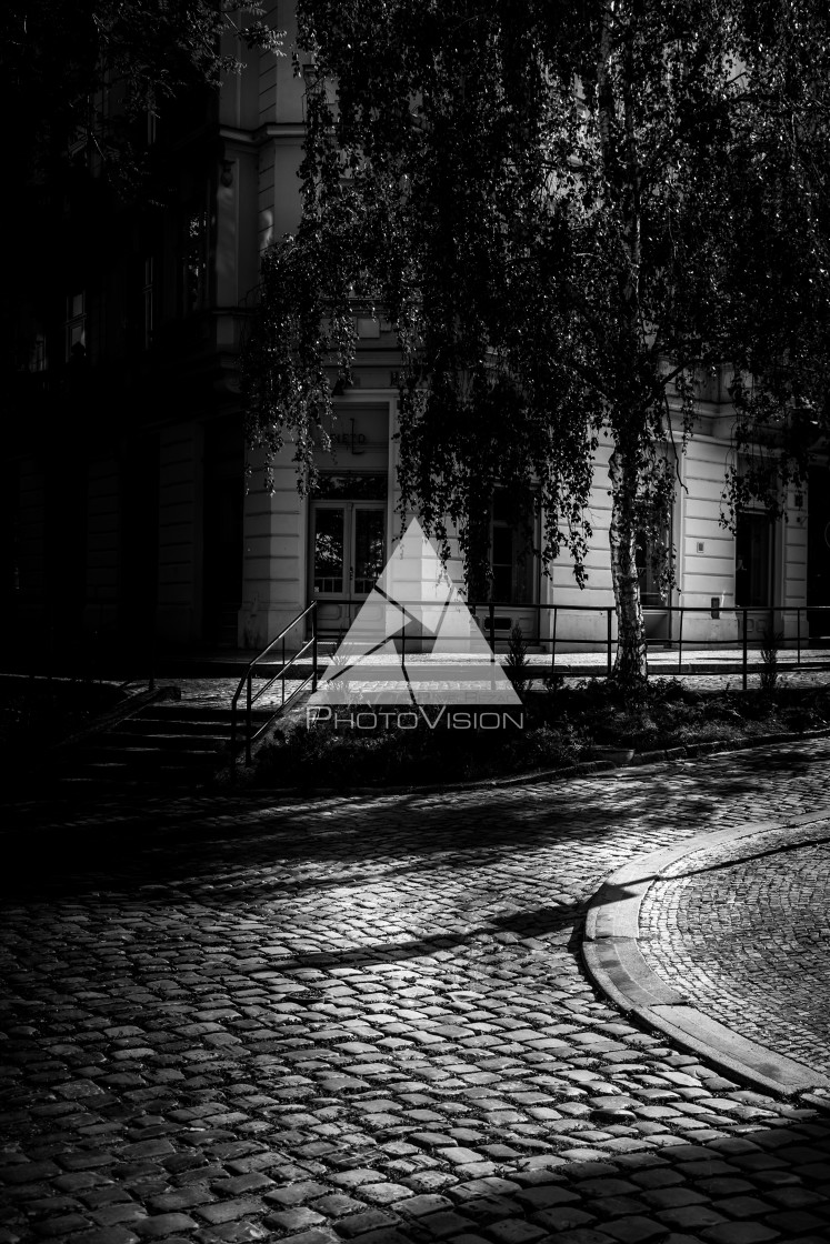 "A corner of Prague" stock image